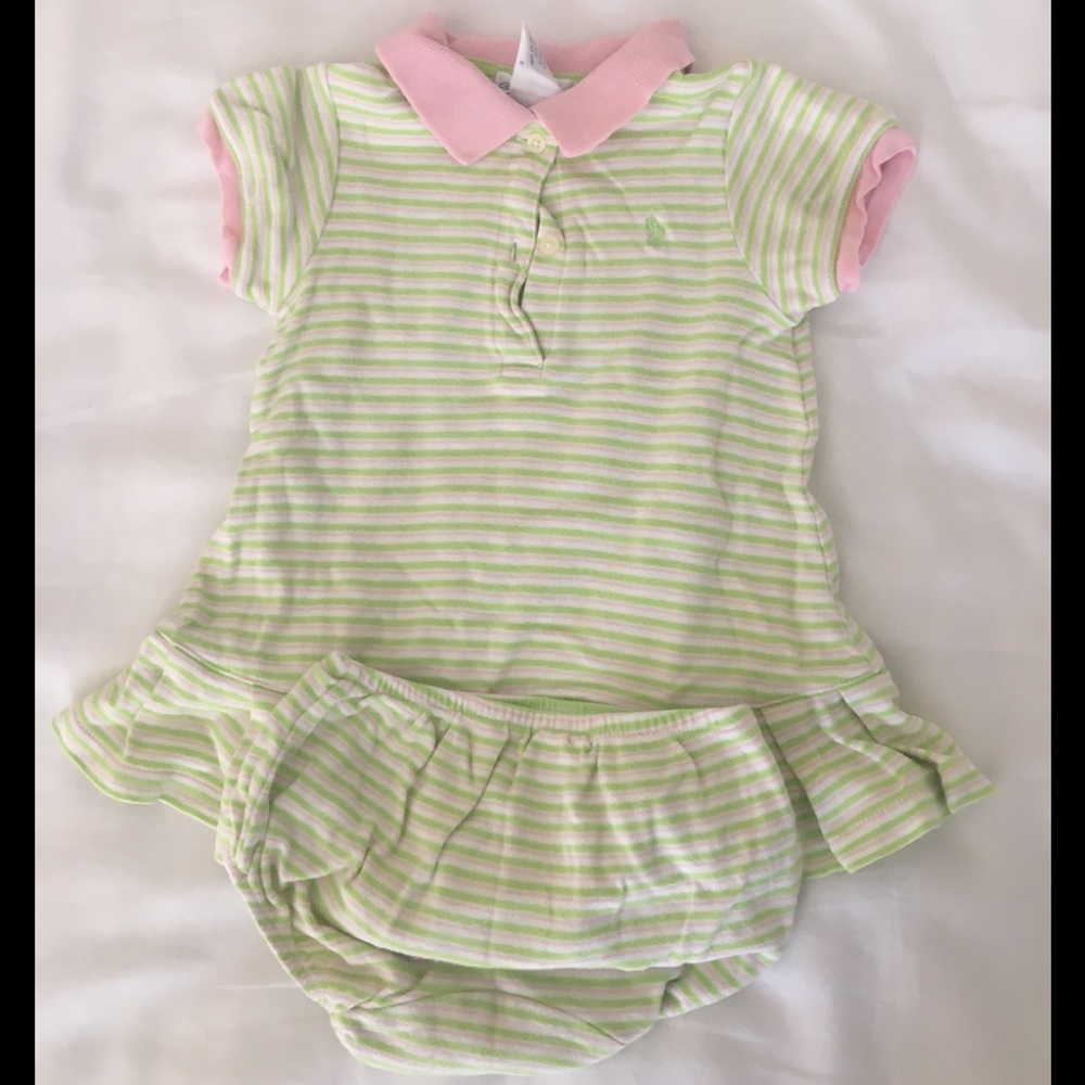 Ralph Lauren dress and matching bloomers